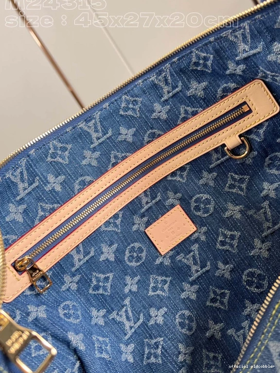 Official oldcobbler BANDOULIÈRE VUITTON 45 LOUIS KEEPALL 0717